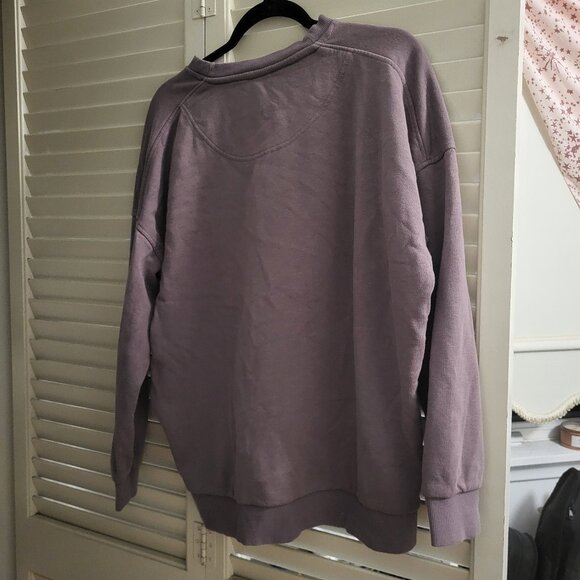 Dusty Pink Oversized Sweatshirt Size 2 - Picture 3 of 4